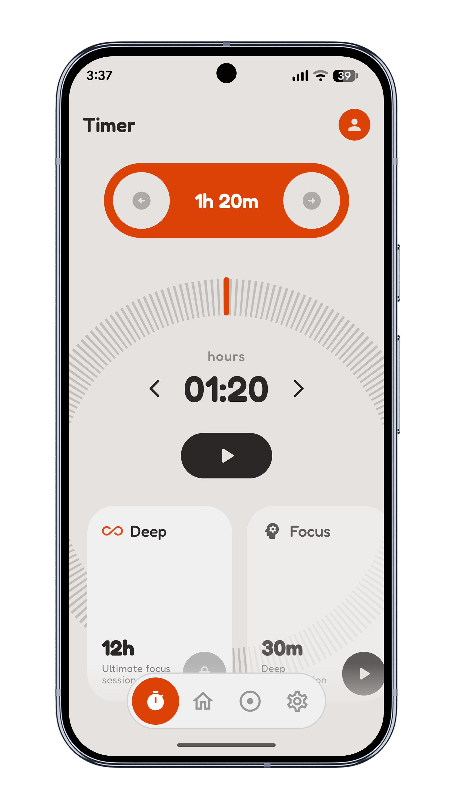 Focus Mode app screenshot